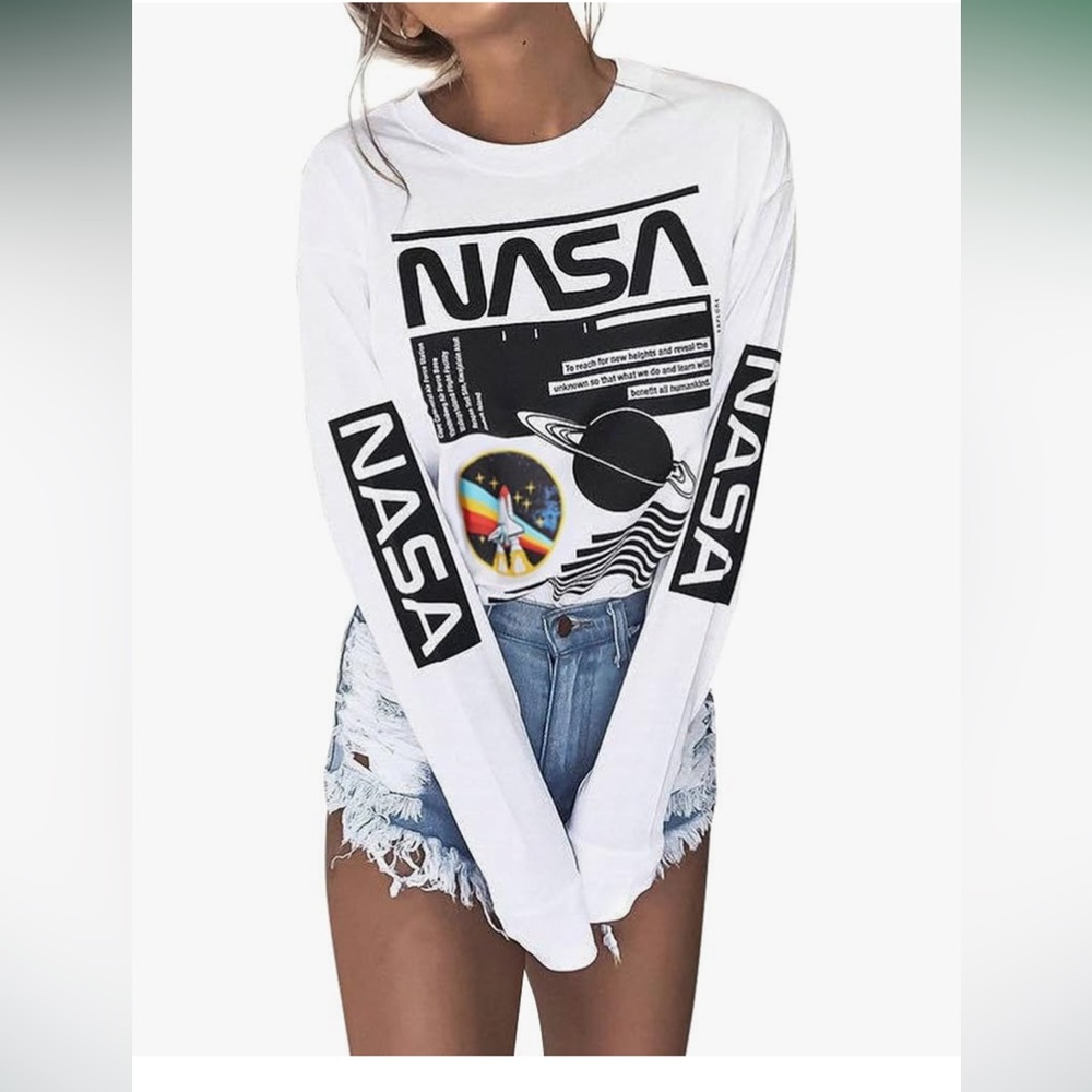 NASA long sleeve tee